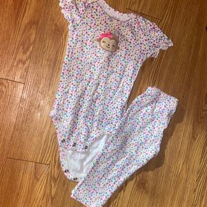 6-12 month matching outfit